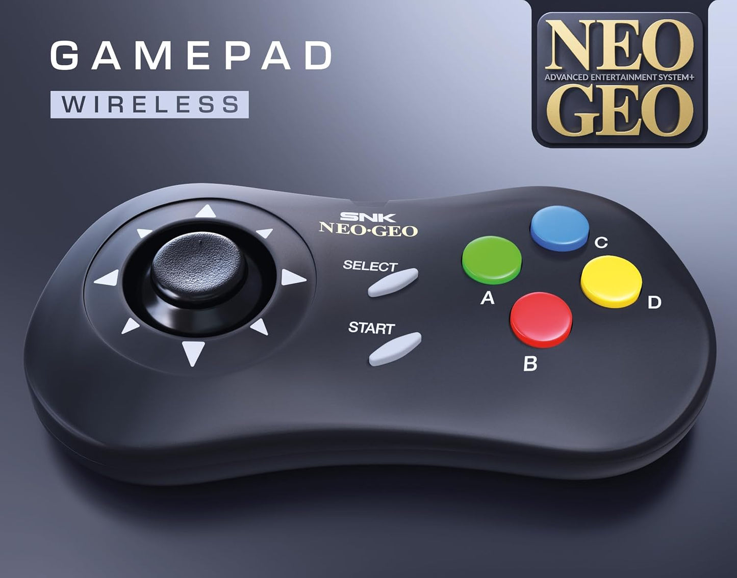 NEO GEO AES+ Gamepad (Black)