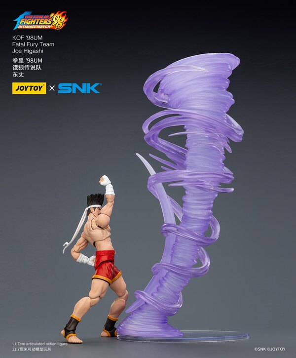 JOYTOY Fatal Fury Team Terry Bogard Andy Bogard Joe Higashi  1/18 Action Figure Set SNK KOF '98UM