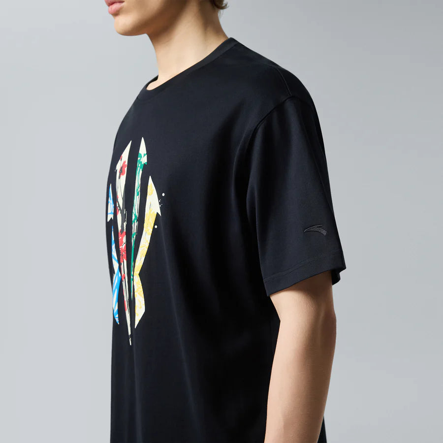 ANTA KAI Black Logo Tee