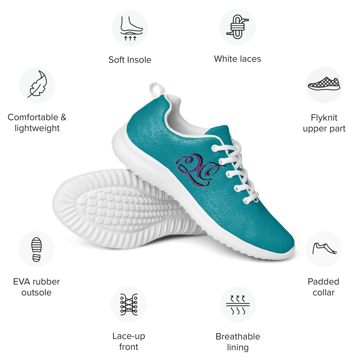 SWATS QC Sprint Teal | Men’s athletic shoes